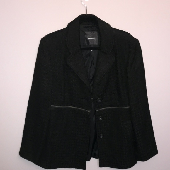 Mac and Jac Jacket NWT W/Zipper Detail Size XL - Picture 1 of 6